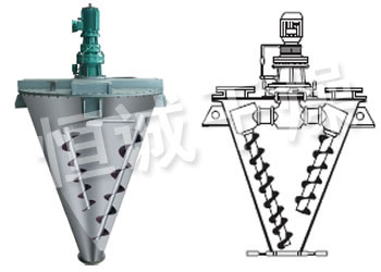 WH Series Double Screw Cone mixer